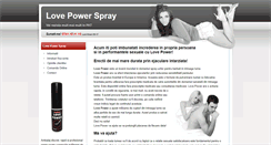 Desktop Screenshot of lovepower.ro
